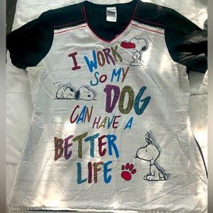 Scrub Top Pediatric Size L